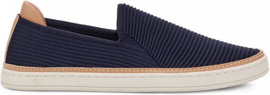 Ugg Sammy Slip Sneaker voor Dames in Navy Rib Knit,, Breien