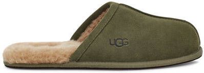 Ugg Scuff Pantoffels voor Heren in Burnt Olive,| Suede