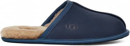 Ugg Scuff Pantoffels voor Heren in Concord Blue,, Leder