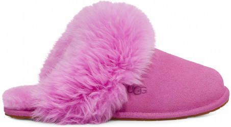 Ugg Scuff Sis Pantoffels voor Dames in Purple Ruby,, Leder