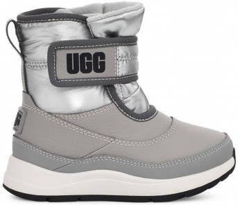 Ugg Taney weerbestendige laars voor Grote Kinderen in Silver,, Leder
