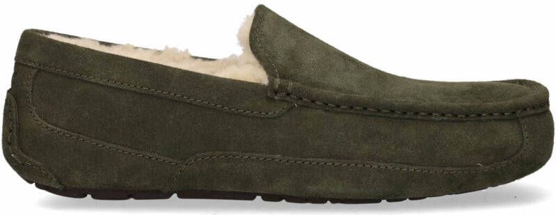 Ugg Ascot Pantoffels voor Heren in Green,, Suede