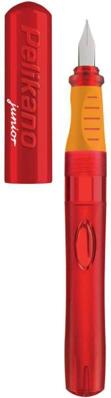 huismerk Pelikano Junior P67 Schoolpen, Penpunt A, Rood, Vouwdoosje Met 1 St.