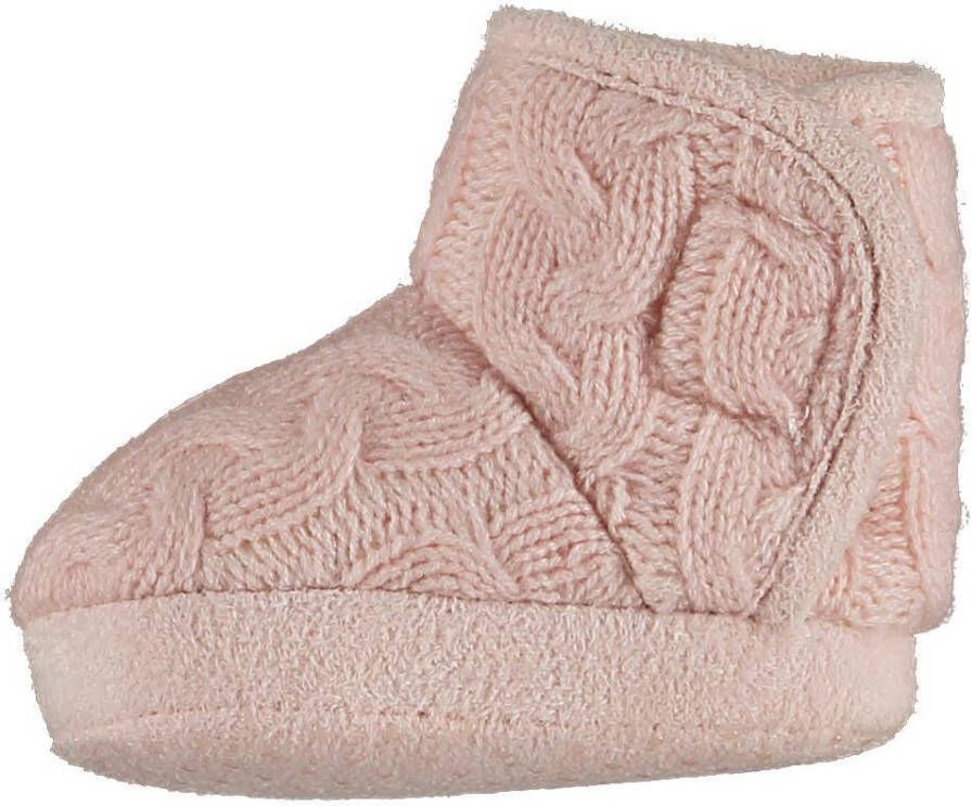 Apollo gebreide slofjes roze