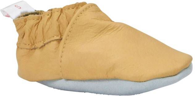 Babysteps Plain Terracotta leren babyslofjes