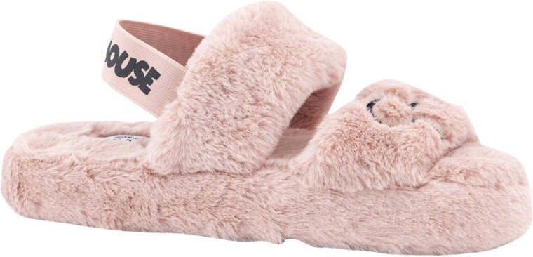 Disney Mickey Mouse pantoffels lichtroze