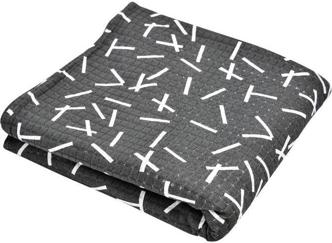 Lodger draagdoek Cocooner Botanimal zwart