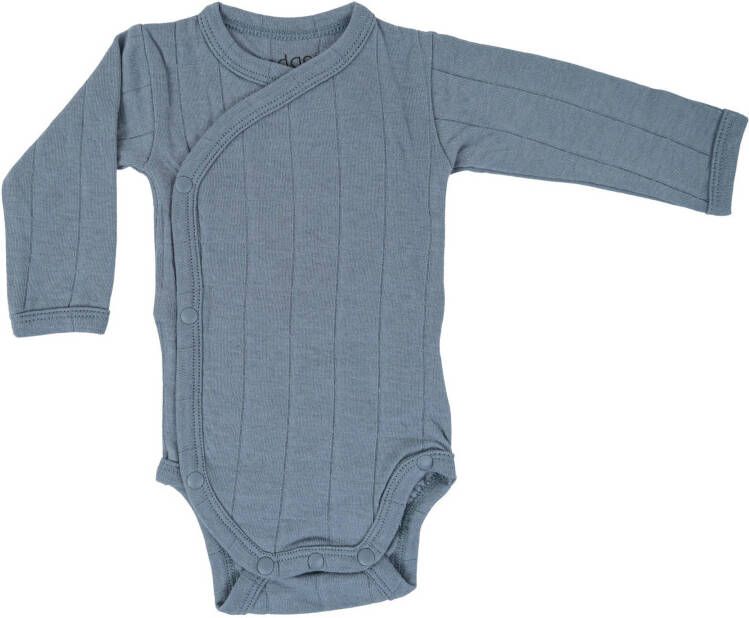 Lodger romper lange mouw blauw