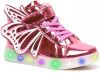 Scapino Blue Box hoge sneakers met lichtjes roze/metallic online kopen